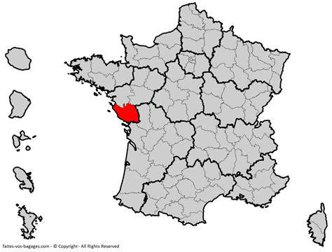 Carte des zones d’élevage porcin et localisation de Sevremont dans le département de la Vendée