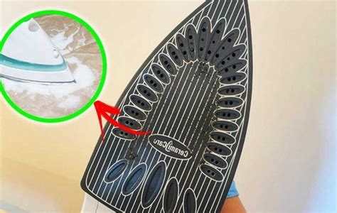 Fer à repasser et calcaire