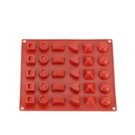 Moule à entremets en silicone aux formes variées