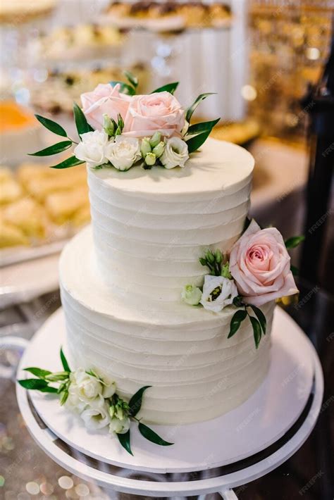 Gâteau de mariage élégant