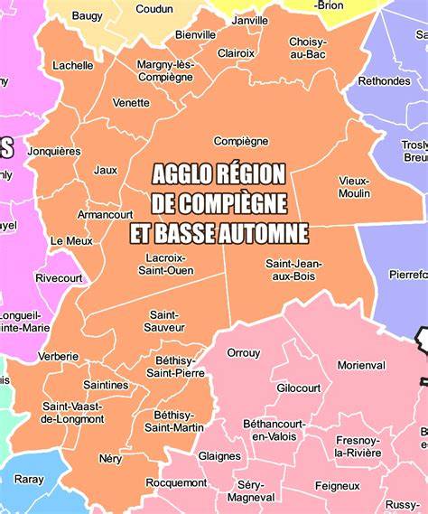 Carte des magasins Bazar & Déstockage autour de Compiègne