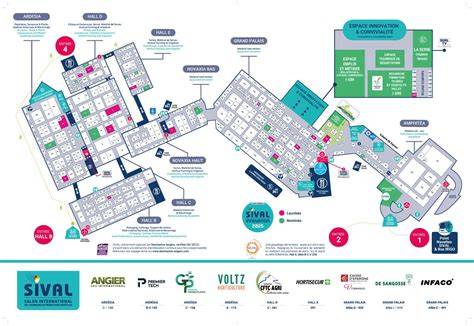 Plan interactif du Barbecue Expo et Grill Arena