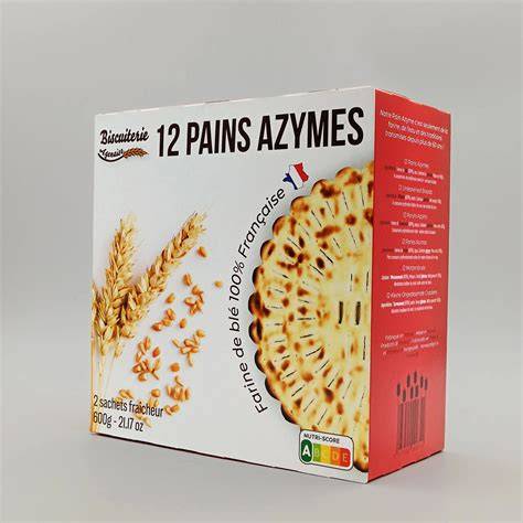 Assortiment moderne de pains azymes et papier azyme utilisé en pâtisserie