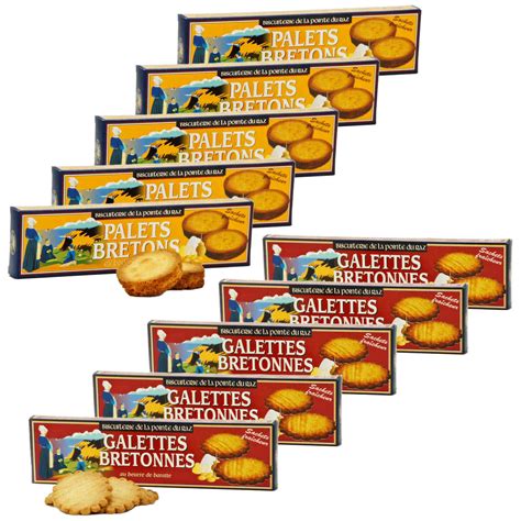 Assortiment de biscuits bretons traditionnels