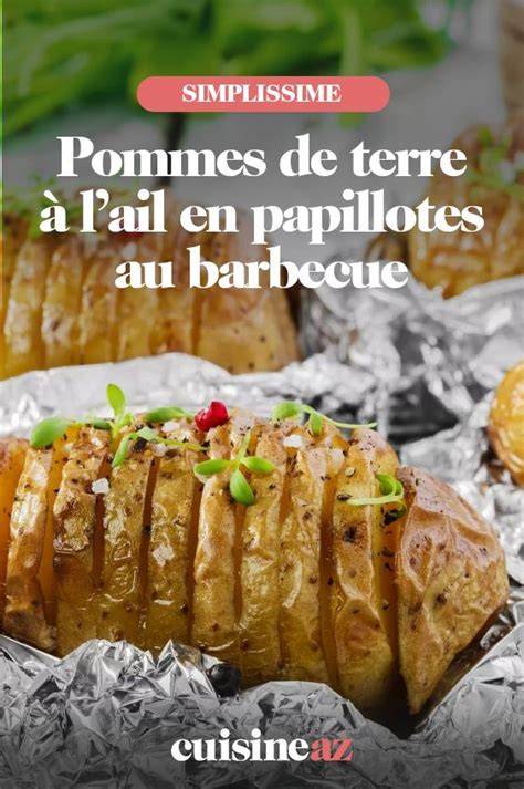 Schéma pas à pas: papillotes lors du barbecue