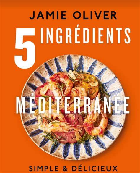 Carte culinaire Méditerranée avec ingrédients phares