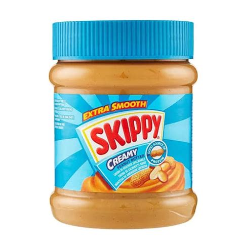 tableau nutritionnel simplifié du beurre de cacahuète Skippy