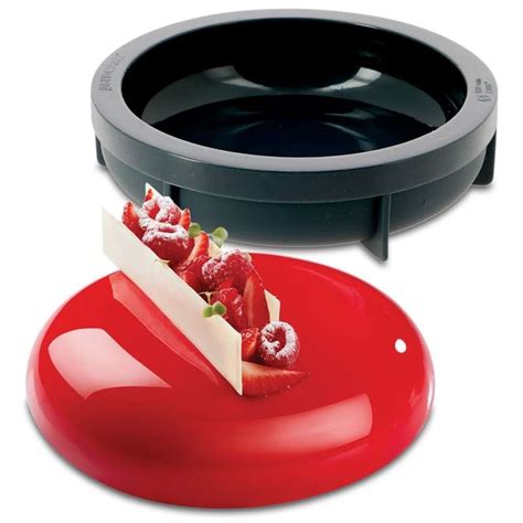 Moule à entremet avec insert