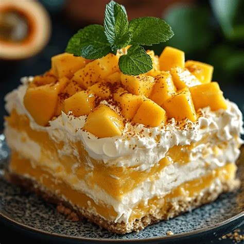 Tiramisu exotique décoré dans des coupelles individuelles