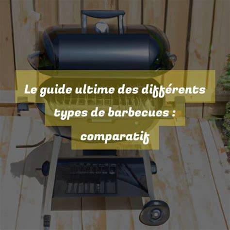 Infographie: Guide des types de barbecues et tournebroches inox