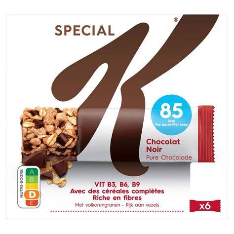 Infographie: Composition et idées de recettes à base de Special K Chocolat Noir