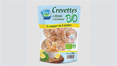 Crevettes marinées prêtes à être consommées