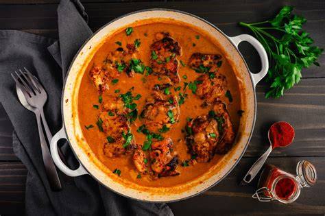 Infographie: Étapes clés de la recette de poulet au paprika