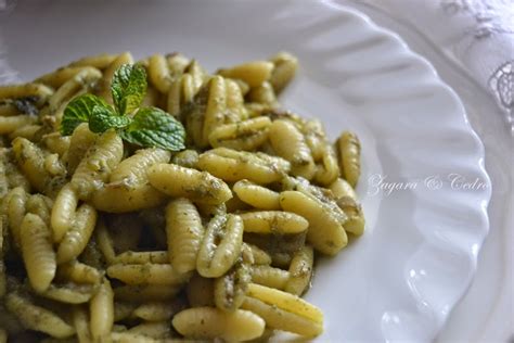 Ingrédients pour Gnocchetti Sardi al Pesto