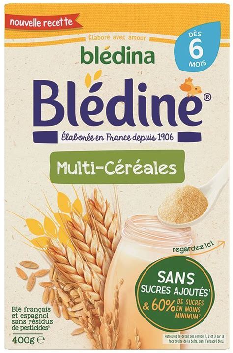 Boîte de céréales Blédine Multi-céréales