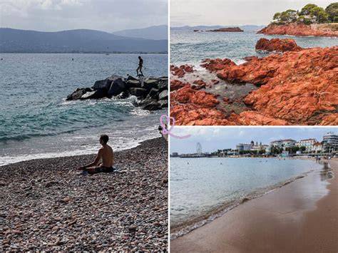 Infographie: Guide rapide des plages de Saint-Raphaël