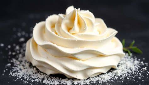 Processus de montage et dressage de chantilly sur tiramisu