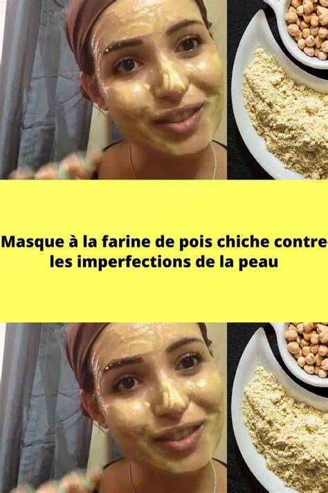 Masque visage à la farine de pois chiche et eau de rose