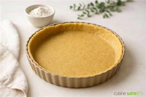 un mélange d'ingrédients secs pour la pâte à tarte