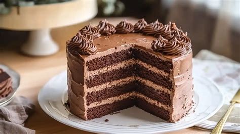 Layer cake au chocolat