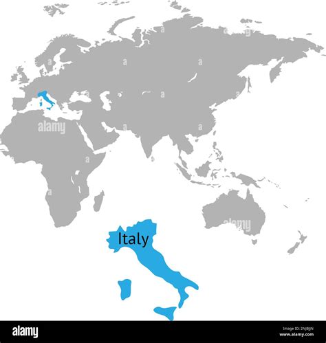 Carte de l'Italie mettant en évidence Parme