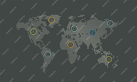 Image stylisée des pois et des points comme éléments de décor