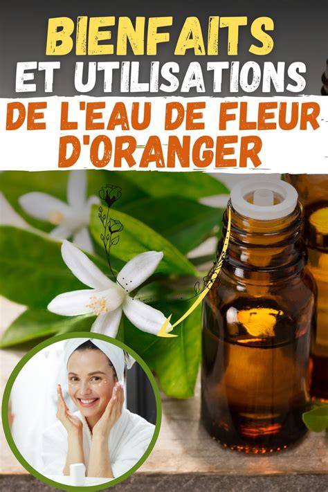 pignons de pin et eau de fleur d'oranger