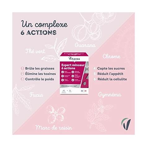 Illustrations des ingrédients clés du complément Minceur 4 Actions (thé vert, guarana, ginseng)