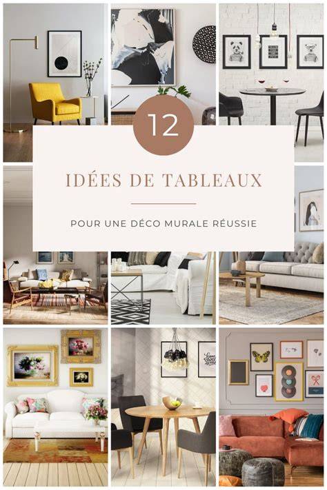 Tableau d’idées de décoration et supports