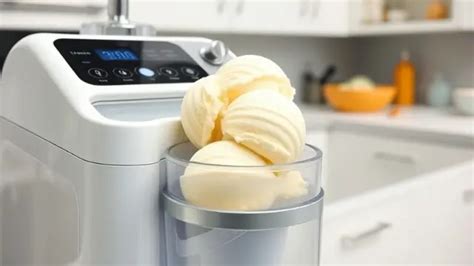 Sorbetière en action