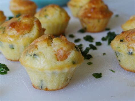 Mini muffins salés au saumon fumé