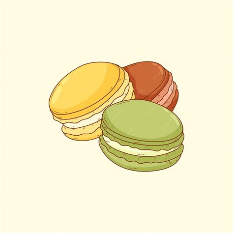 Illustration d'un macaron en forme d'araignée