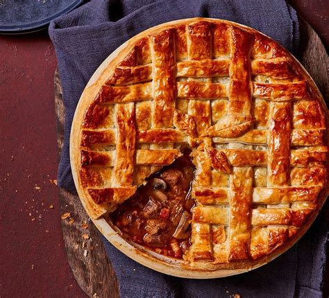 Tourte au chevreuil avec champignons