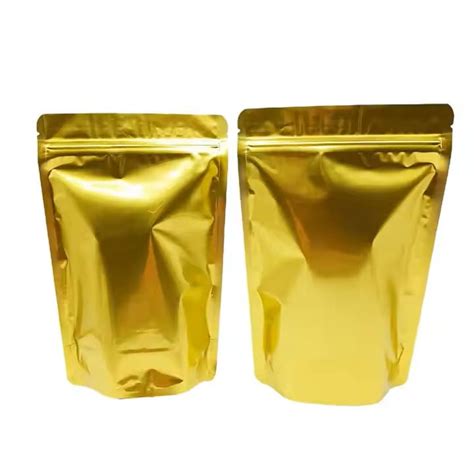 Pochettes refermables en aluminium pour la conservation des chocolats