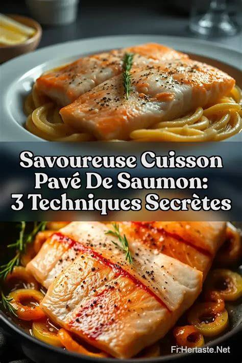 Schéma: comparaison des méthodes de cuisson du saumon