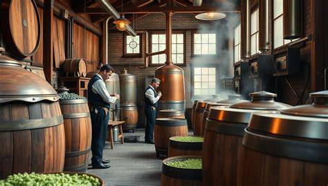 Infographie: Parcours historique de la bière bavaroise et timeline des réformes de la Reinheitsgebot