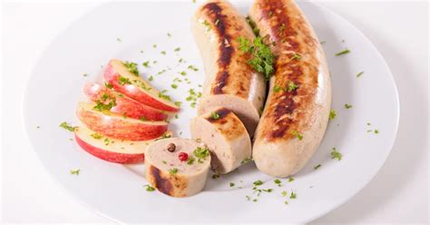 Boudin blanc cuit et égoutté