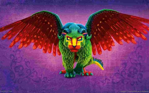 Illustration de Pepita, l'alebrije du film Coco