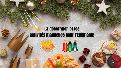 couronnes DIY et table d'Épiphanie