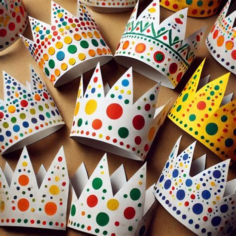 atelier enfants fabrication de fèves et couronnes