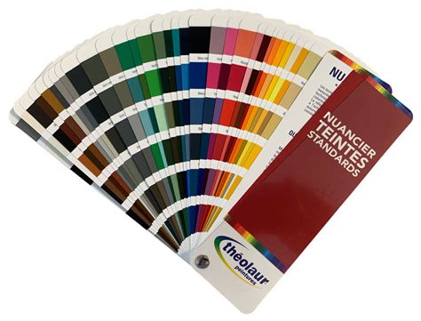 Nuancier de couleurs de peinture