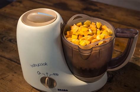 Babycook avec carottes et patate douce