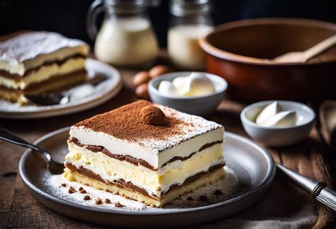 Ingrédients pour un tiramisu classique