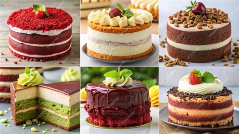 Différents types de gâteaux utilisant la génoise