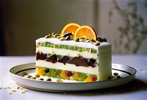 Gâteau Cassata Sicilienne décoré
