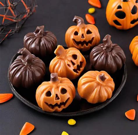image de décorations Halloween sur chocolats