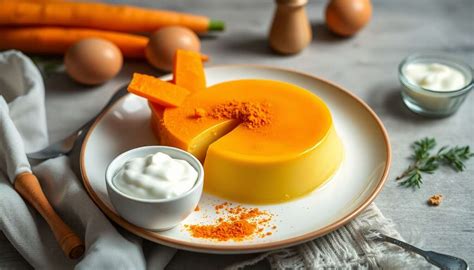 Infographie: étapes de préparation du flan de carottes au lait de coco