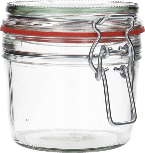 Pot verre recyclable et texture ferme