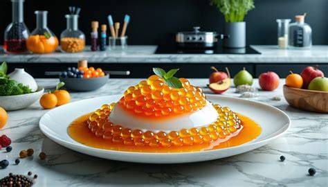 Image d'un kit du chef avec outils de cuisine moléculaire