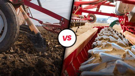 Diagramme comparatif: herse rotative vs herse étrille